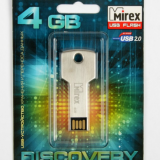 USB  4GB  Mirex  CORNER KEY  (ecopack)